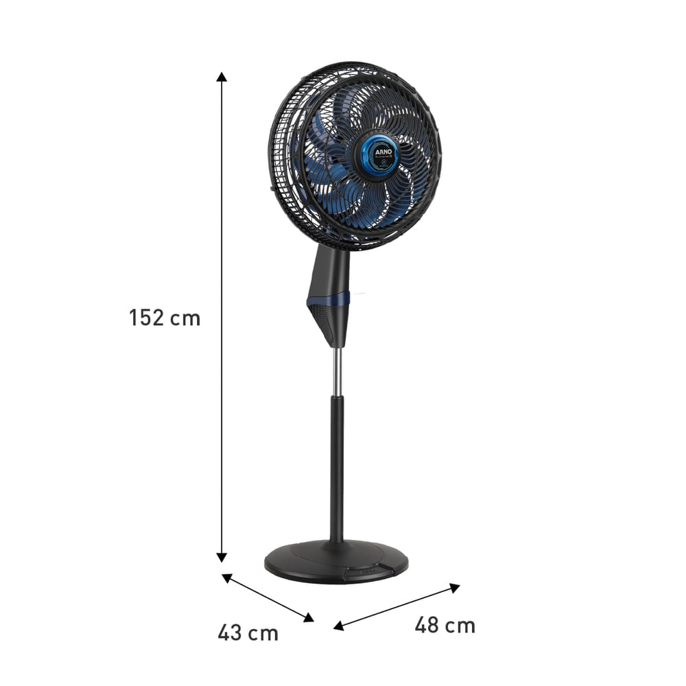 Ventilador de Coluna 40cm Arno X-TREME 9, 9 PÁS, 160W VE9C