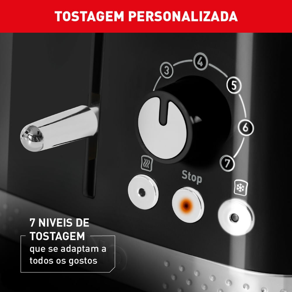 Kit Cafeteira, Chaleira e Torradeira Soleil Preta