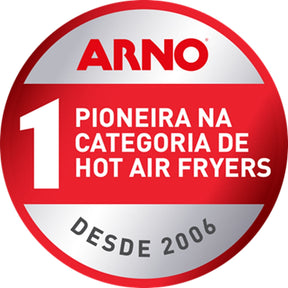 Fritadeira Air Fryer Arno Airfry & Grill Expert 6,5L Inox AFD6