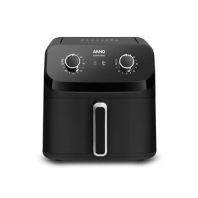 Fritadeira Air Fryer Arno Mega Mecânica 7,5L Preta AFM7