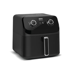 Fritadeira Air Fryer Arno Mega Mecânica 7,5L Preta AFM7