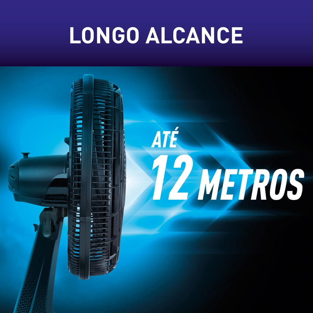 Ventilador de Mesa 40cm Arno X-TREME 9 4 Vel 160W VE94