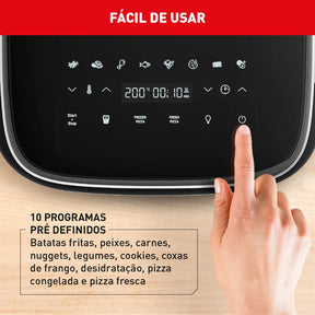 Fritadeira Air Fryer Arno Easy Fry Extra Superfície Cinza AFP4