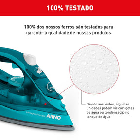 Ferro a Vapor Ultragliss Protect com Base Durilium Airglide FUP1