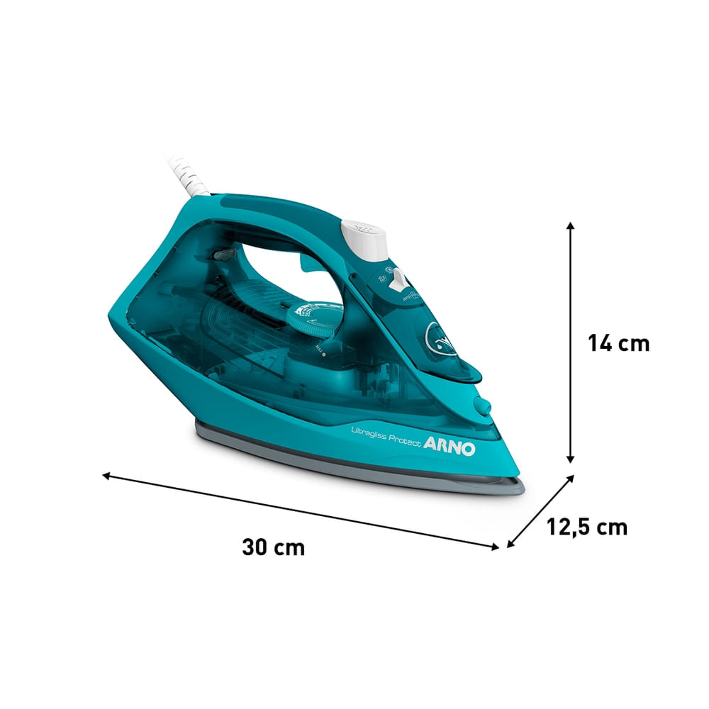 Ferro a Vapor Ultragliss Protect com Base Durilium Airglide FUP1