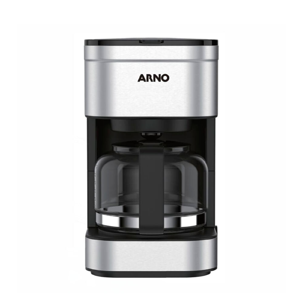 Cafeteira Filtro Arno Preferita Inox com 750ml de Capacidade e Jarra de Vidro CFPF