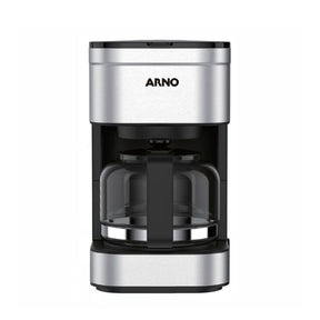 Cafeteira Filtro Arno Preferita Inox com 750ml de Capacidade e Jarra de Vidro CFPF