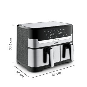 Fritadeira Air Fryer Arno Dual 5,2L+3,1L Inox AFD2