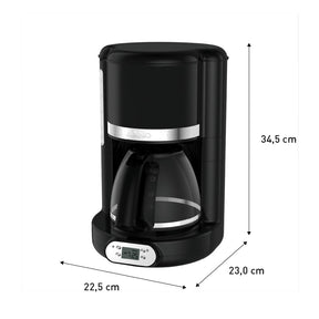 Cafeteira Elétrica Arno Soleil Preta 1,25L SPFC