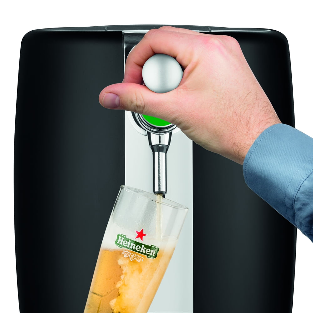 Chopeira Elétrica Heineken Beertender Krups com Capacidade de 5 Litros Preta B101