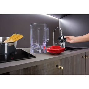 Multiprocessador de alimentos Arno Multichef 7 em 1 700W Limpa Fácil com Lâminas Removíveis Jarra de 3,1L Vermelho MP76