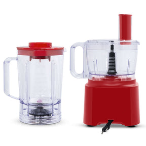 Multiprocessador de alimentos Arno Multichef 7 em 1 700W Limpa Fácil com Lâminas Removíveis Jarra de 3,1L Vermelho MP76