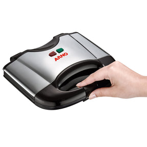 Sanduicheira Arno Inox Compacta com Placas Antiaderentes SACS