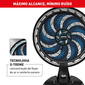 Ventilador Arno X-treme 9 Mesa 40cm VE90