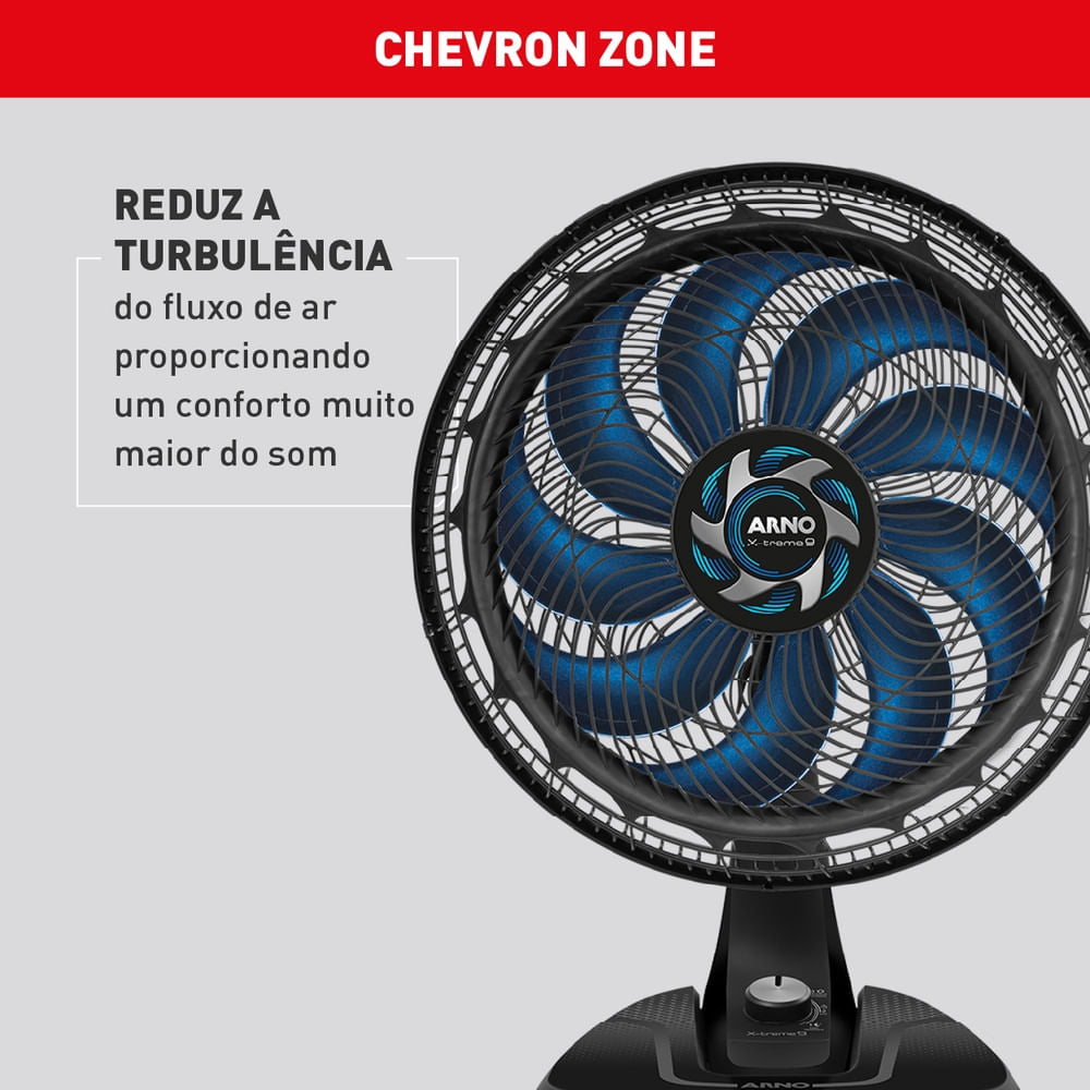 Ventilador Arno X-treme 9 Mesa 40cm VE90