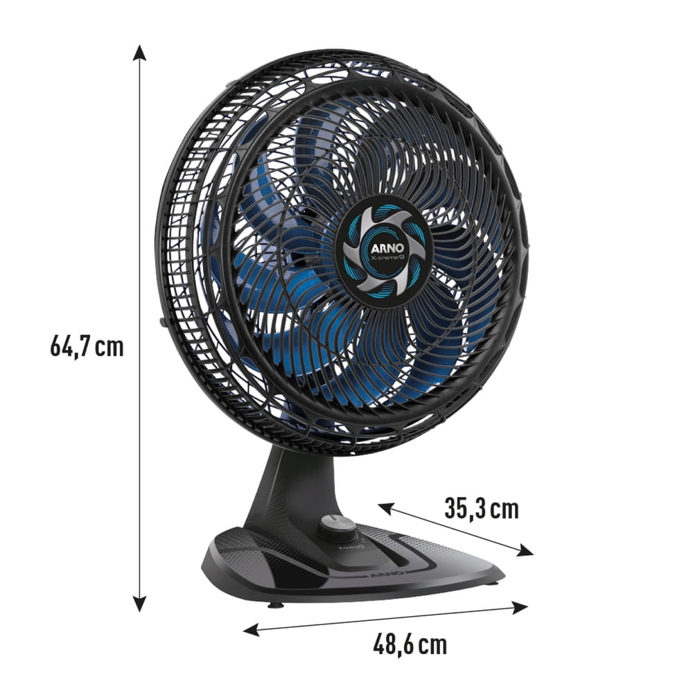 Ventilador Arno X-treme 9 Mesa 40cm VE90