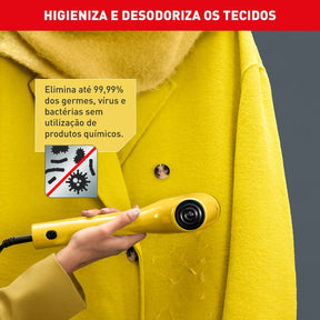 Vaporizador Arno Pure Pop Amarelo, Higieniza, HS26