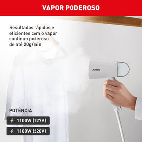 Vaporizador Arno Steam Travel, Dobrável e Portátil HS11