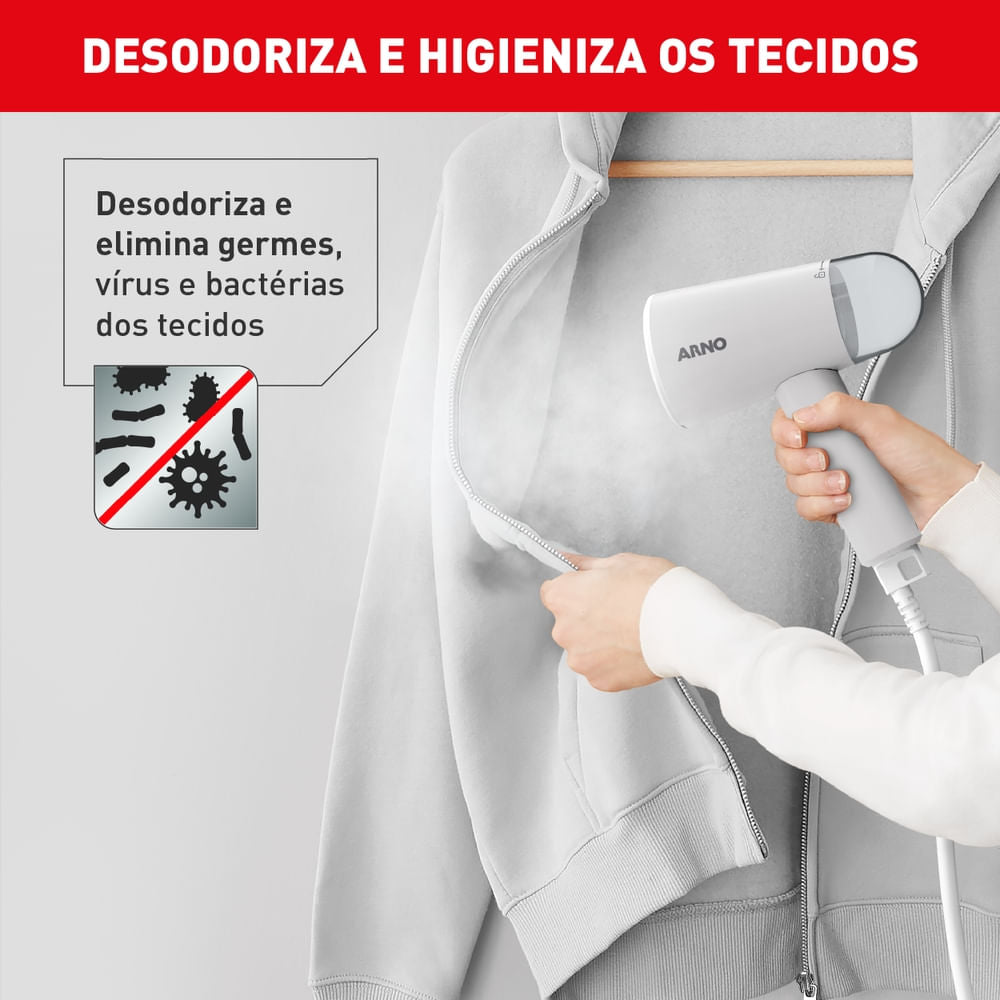 Vaporizador Arno Steam Travel, Dobrável e Portátil HS11