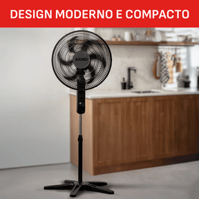 Ventilador de Coluna Arno Essential 40cm, 6 PÁS 140W VE2C