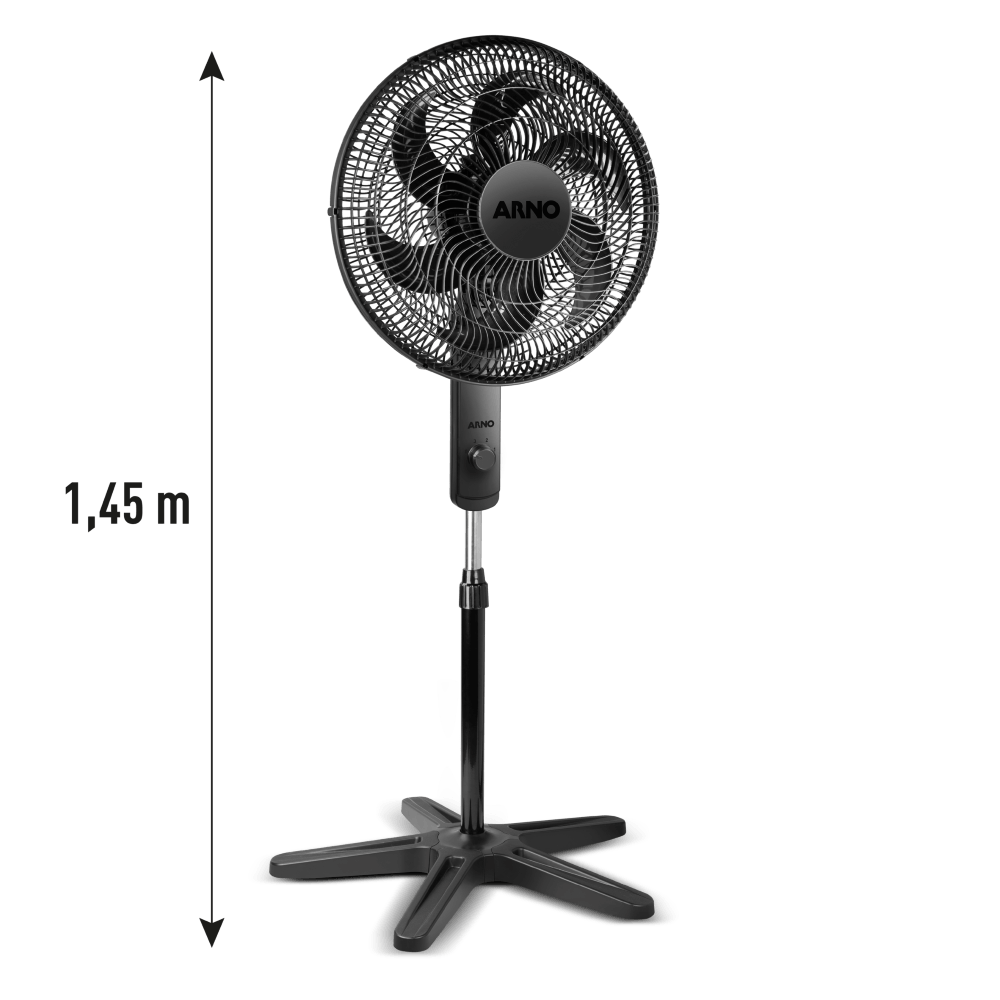 Ventilador de Coluna Arno Essential 40cm, 6 PÁS 140W VE2C
