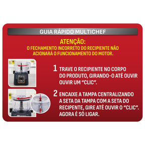Multiprocessador Arno 700W 24 Funções Preto MP72