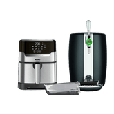 Kit Petisco e Chope: Airfryer Expert, Faca, Chopeira