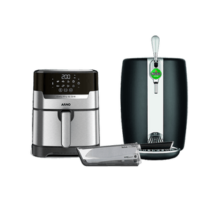 Kit Petisco e Chope: Airfryer Expert, Faca, Chopeira