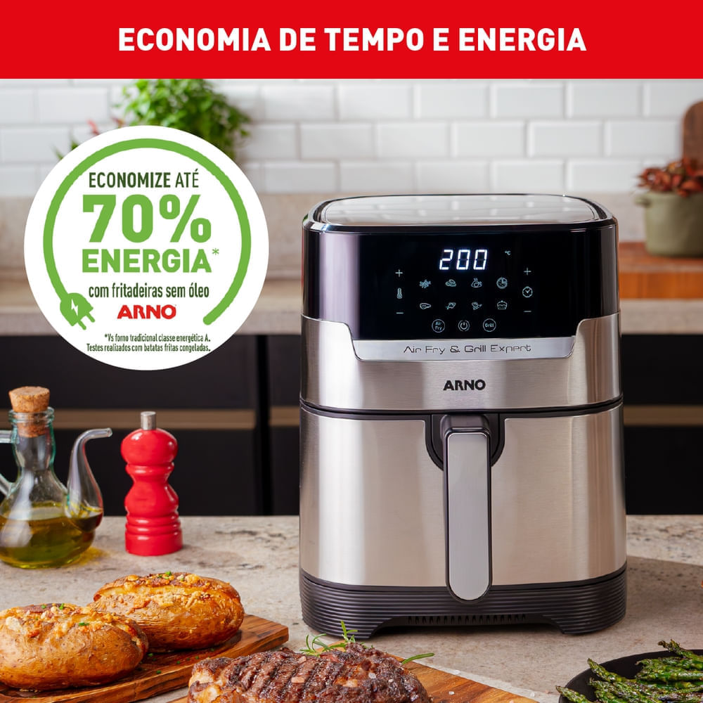 Kit Petisco e Chope: Airfryer Expert, Faca, Chopeira