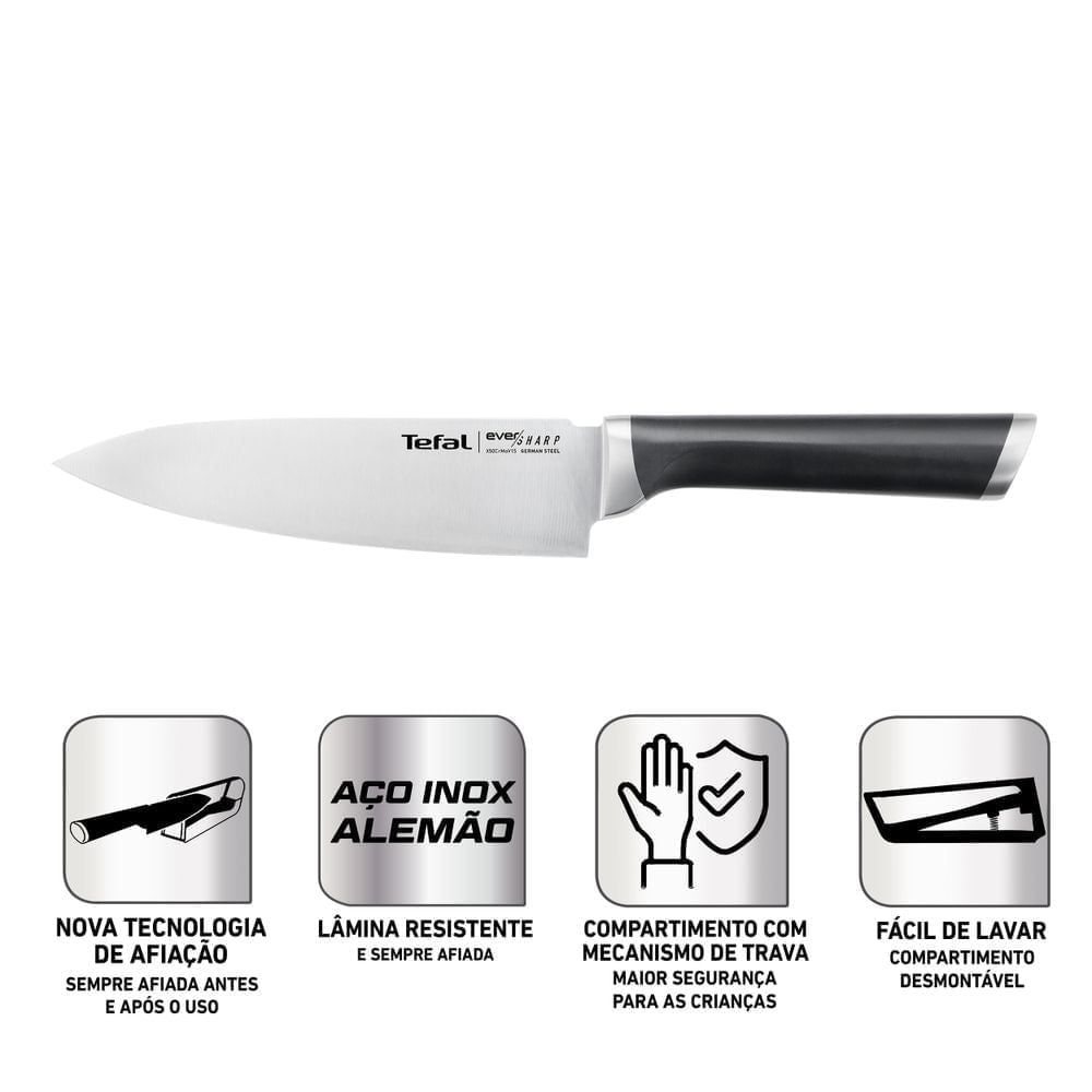 Kit Petisco e Chope: Airfryer Expert, Faca, Chopeira