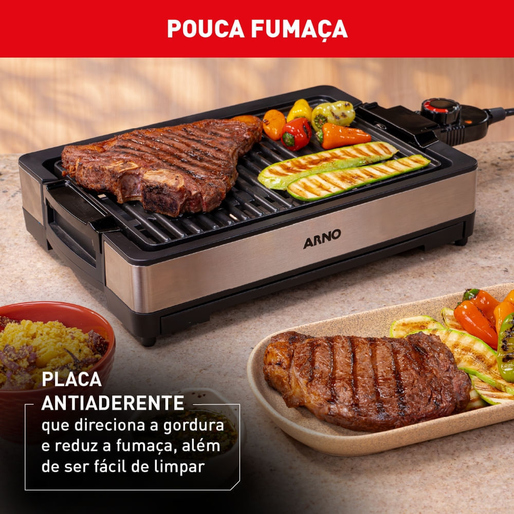 Kit Churrasco 1: Churrasqueira Elétrica, Faca, Chopeira