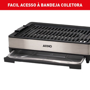 Kit Churrasco 1: Churrasqueira Elétrica, Faca, Chopeira