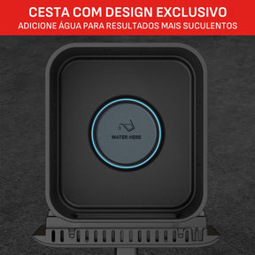 Fritadeira Air Fryer Arno Easy Fry Turbo 6L Preta AFI6