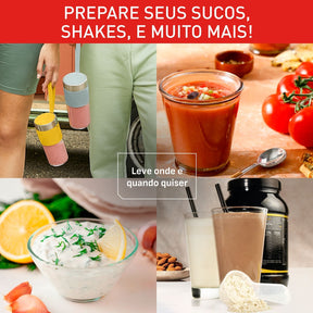 Liquidificador Portátil Arno Lightmix LP01