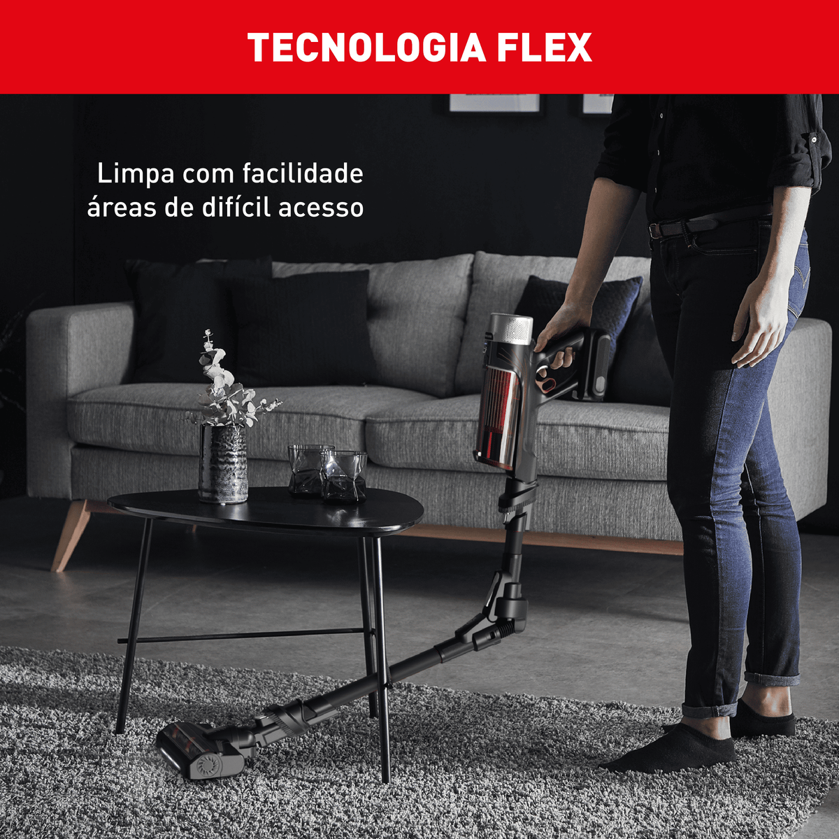 Aspirador de Pó Sem Fio Arno X-FORCE FLEX 9.60 RH20