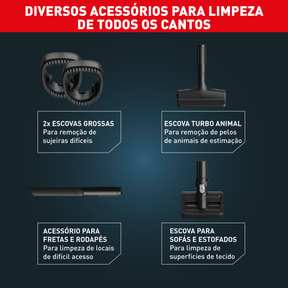 Aspirador de Pó Sem Fio Arno X-FORCE FLEX 9.60 RH20