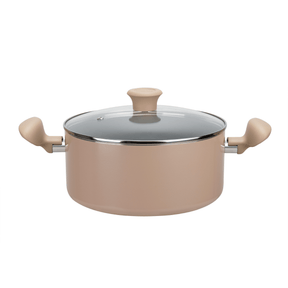 Jogo de Panelas Rochedo Ceramic Light Sand 5 peças